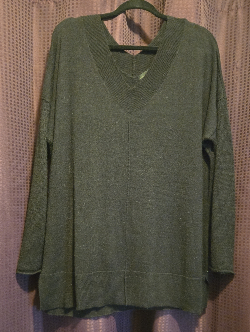 Worthington Black Knit Sweater Top